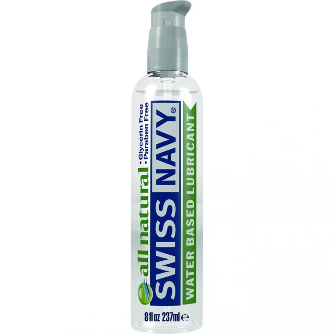 Лубрикант SWISS NAVY All Natural гипоаллергенный 8oz/237 мл. SNAN8
